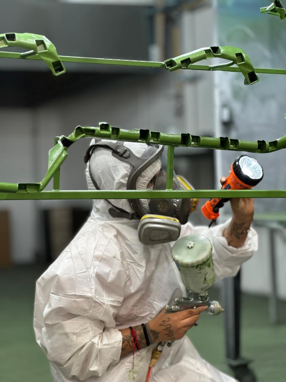 Aplicación de recubrimiento fluoropolimérico