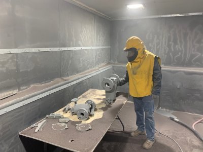 Sandblasting — vista principal